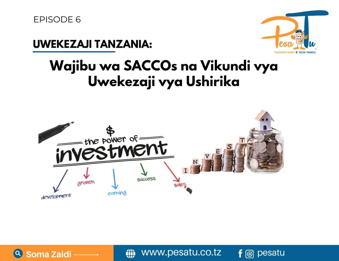 Wajibu wa SACCOs na Vikundi vya Uwekezaji Tanzania | pesatu.co.tz