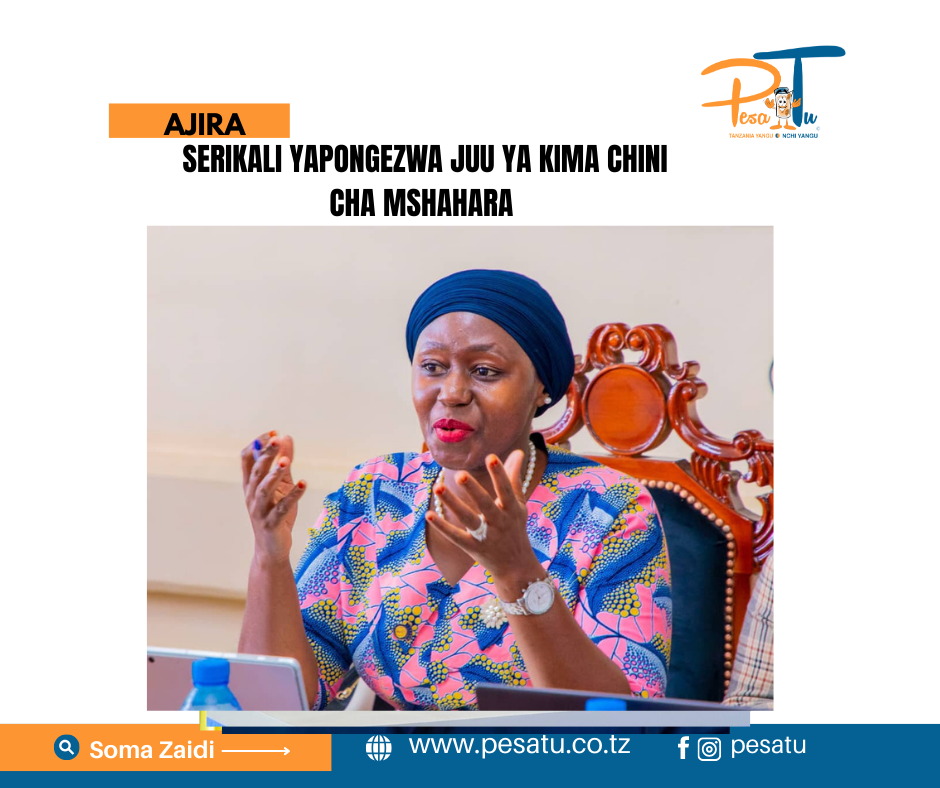 SERIKALI YAPONGEZWA JUU YA KIMA CHINI CHA MSHAHARA 1 Pesa Tu Social Media Post 2025 16