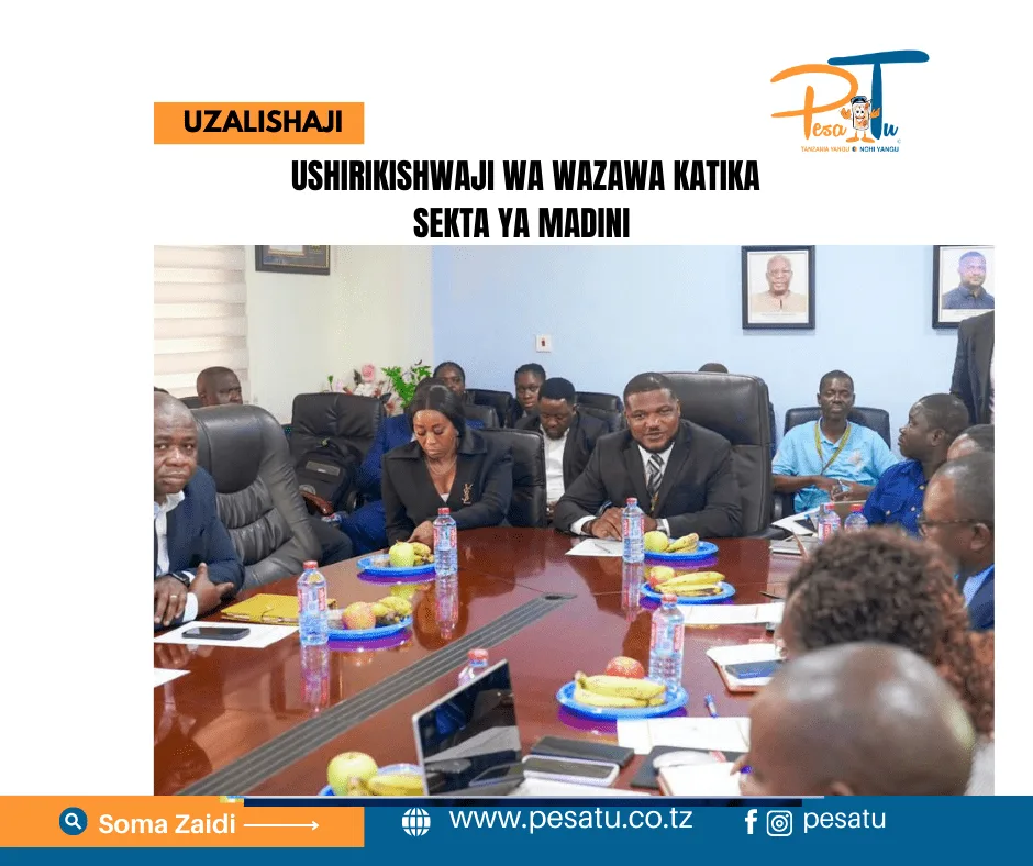 USHIRIKISHWAJI WA WAZAWA KATIKA SEKTA YA MADINI 1 Pesa Tu Social Media Post 2025 28
