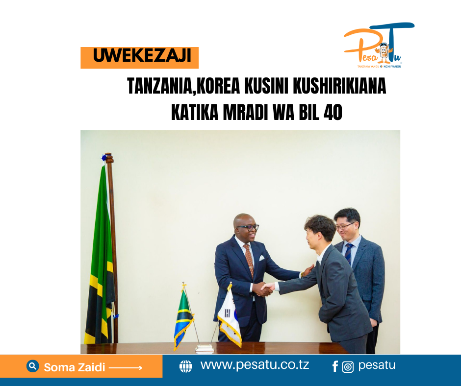 TANZANIA,KOREA KUSINI KUSHIRIKIANA MRADI WA BIL 40 1 Pesa Tu Social Media Post 2025 46