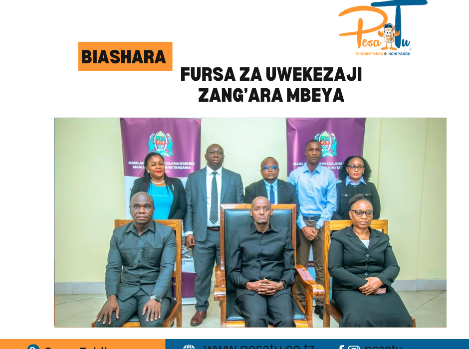 FURSA ZA UWEKEZAJI ZANG’ARA MBEYA -pesatu.co.tz