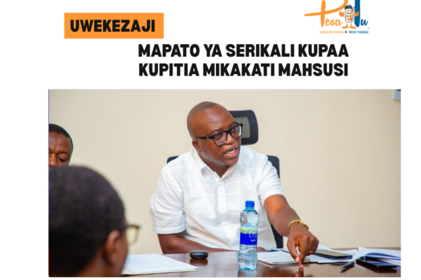 MAPATO YA SERIKALI KUPAA KUPITIA MIKAKATI MAHSUSI -pesatu.co.tz