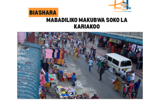 MABADILIKO MAKUBWA SOKO LA KARIAKOO