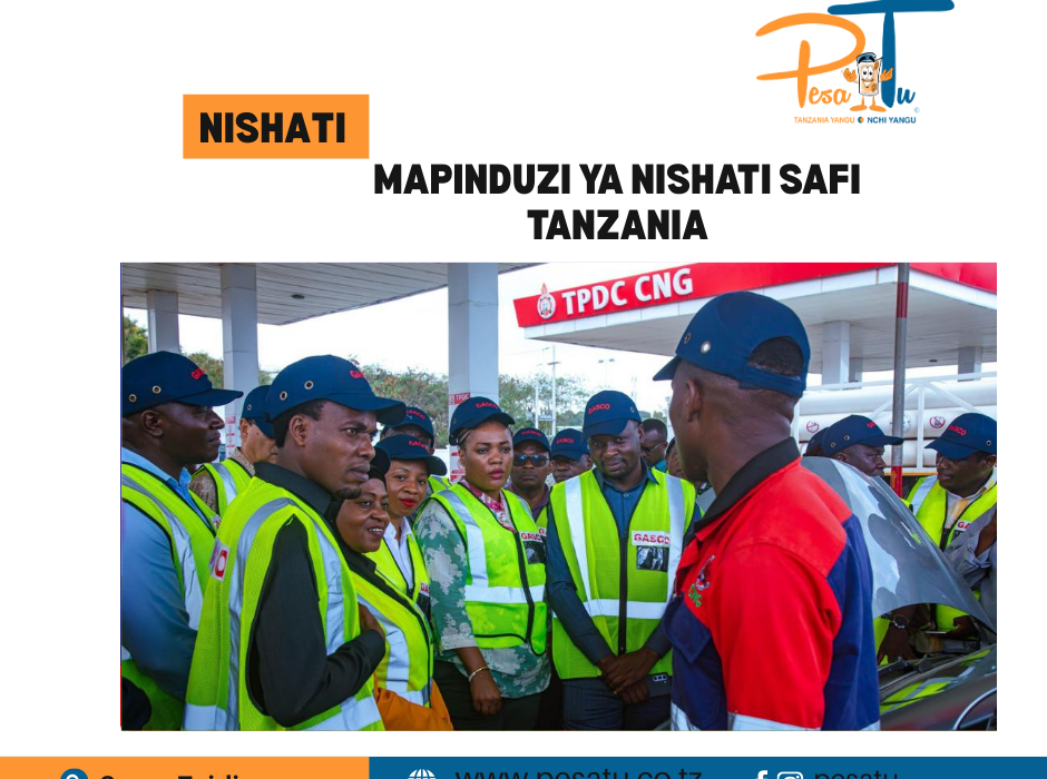 MAPINDUZI YA NISHATI SAFI TANZANIA -pesatu.co.tz