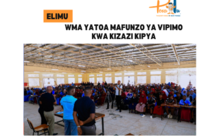 WMA YATOA MAFUNZO YA VIPIMO KWA KIZAZI KIPYA -pesatu.co.tz