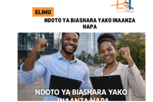 NDOTO YA BIASHARA YAKO INAANZA HAPA -pesatu.co.tz