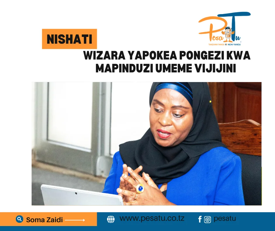 WIZARA YAPOKEA PONGEZI KWA MAPINDUZI UMEME VIJIJINI 1 WIZARA YAPOKEA PONGEZI KWA MAPINDUZI UMEME VIJIJINI -pesatu.co.tz