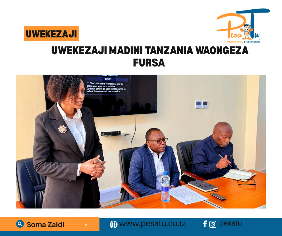 UWEKEZAJI MADINI TANZANIA WAONGEZA FURSA -pesatu.co.tz