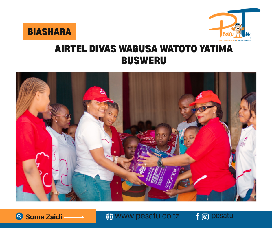 AIRTEL DIVAS WAGUSA WATOTO YATIMA BUSWERU -pesatu.co.tz