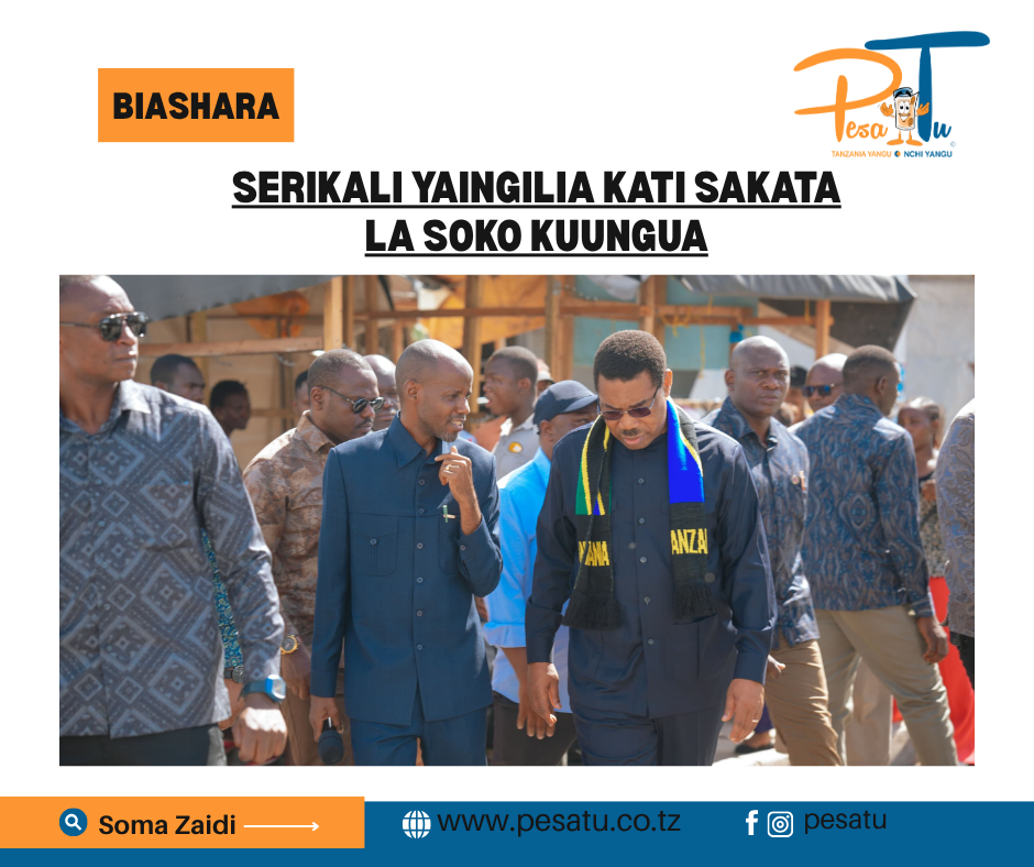 SERIKALI YAINGILIA KATI SAKATA LA SOKO KUUNGUA 1 SERIKALI YAINGILIA KATI SAKATA LA SOKO KUUNGUA -Pesatu.co.tz