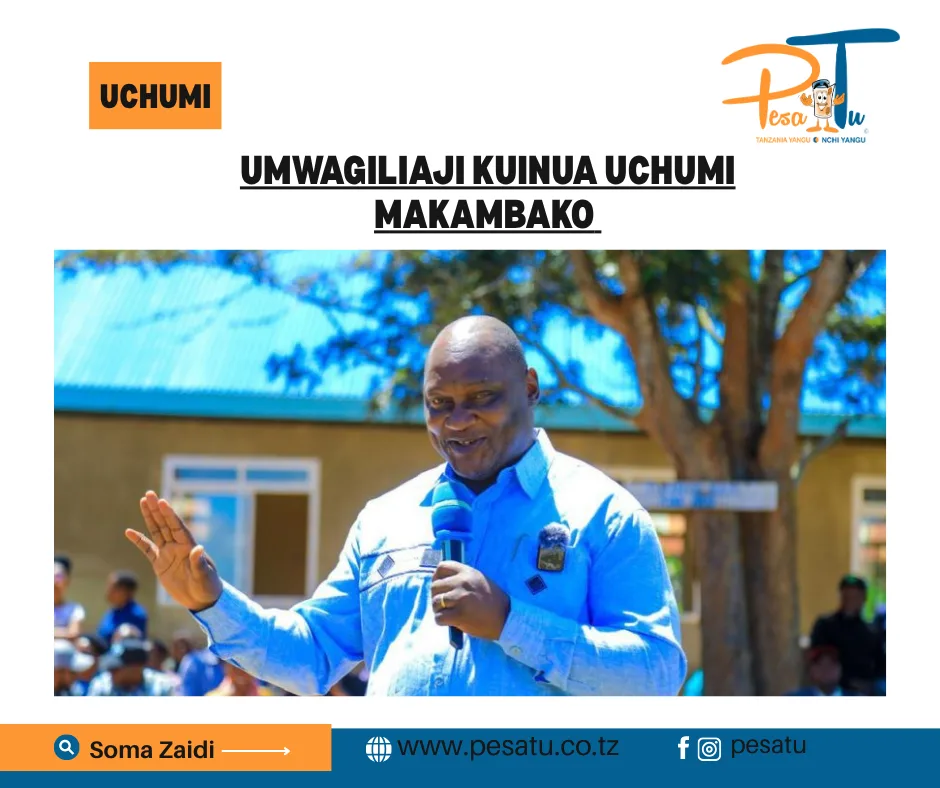 UMWAGILIAJI KUINUA UCHUMI MAKAMBAKO -pesatu.co.tz