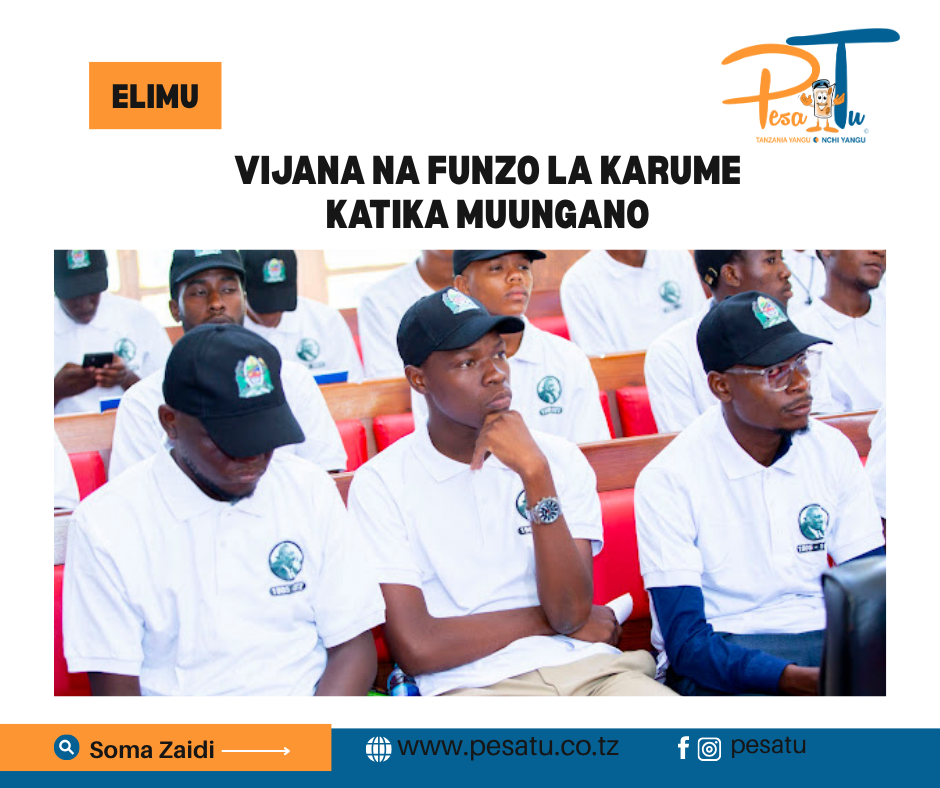 VIJANA NA FUNZO LA KARUME KATIKA MUUNGANO -pesatu.co.tz