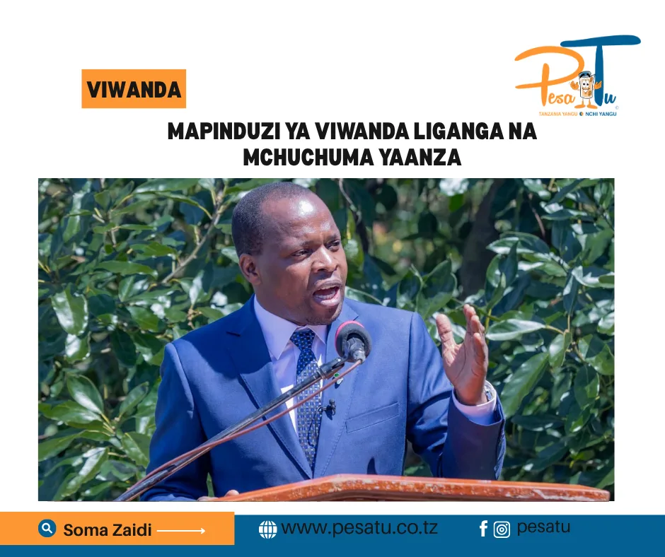MAPINDUZI YA VIWANDA LIGANGA NA MCHUCHUMA YAANZA 1 MAPINDUZI YA VIWANDA LIGANGA NA MCHUCHUMA YAANZA-pesatu.co.tz