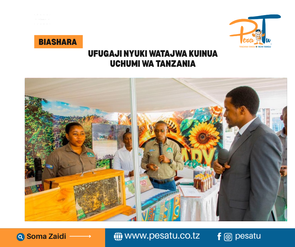UFUGAJI NYUKI WATAJWA KUINUA UCHUMI WA TANZANIA-pesatu.co.tz
