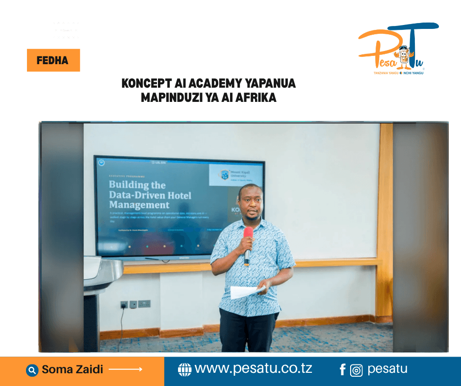 KONCEPT AI ACADEMY YAPANUA MAPINDUZI YA AI AFRIKA 6 KONCEPT AI ACADEMY YAPANUA MAPINDUZI YA AI AFRIKA-pesatu.co.tz
