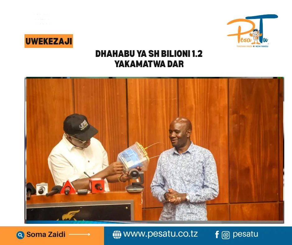 DHAHABU YA SH BILIONI 1.2 YAKAMATWA DAR-pesatu.co.tz