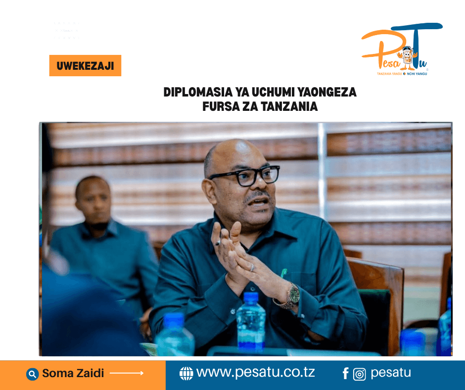 DIPLOMASIA YA UCHUMI YAONGEZA FURSA ZA TANZANIA 6 DIPLOMASIA YA UCHUMI YAONGEZA FURSA ZA TANZANIA-pesatu.co.tz