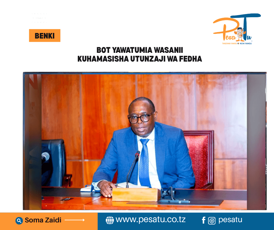 BOT YAWATUMIA WASANII KUHAMASISHA UTUNZAJI WA FEDHA 1 BOT YAWATUMIA WASANII KUHAMASISHA UTUNZAJI WA FEDHA
