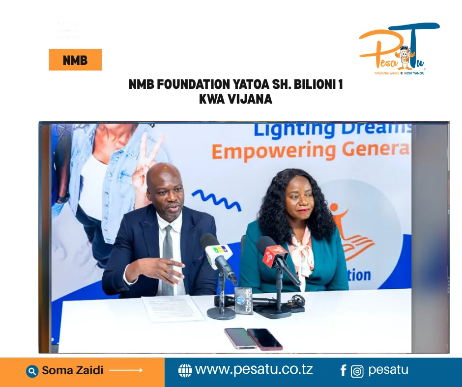 NMB FOUNDATION YATOA SH. BILIONI 1 KWA VIJANA